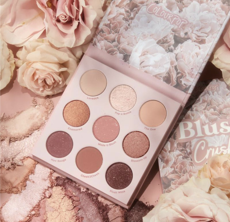 Product Blush Crush Pink Eyeshadow Palette — ColourPop