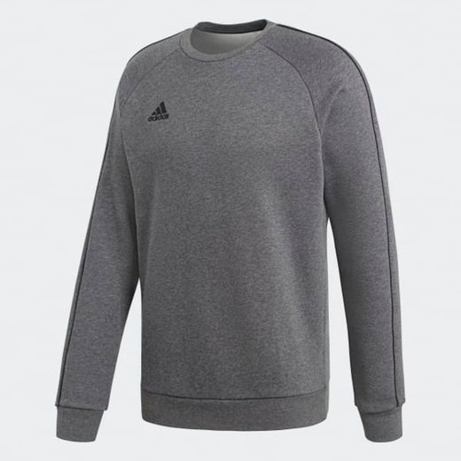 adidas Core18 Hoody Sweatshirt, Hombre, Negro