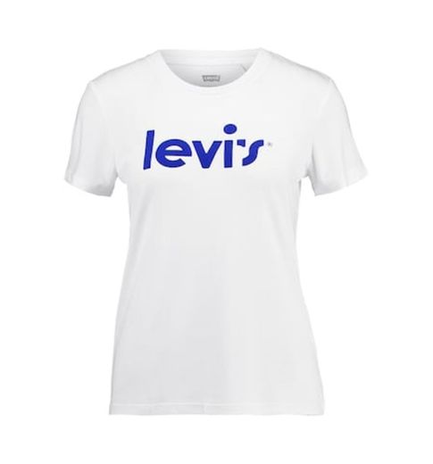 Levi's The Perfect Tee, Camiseta, Mujer, Blanco