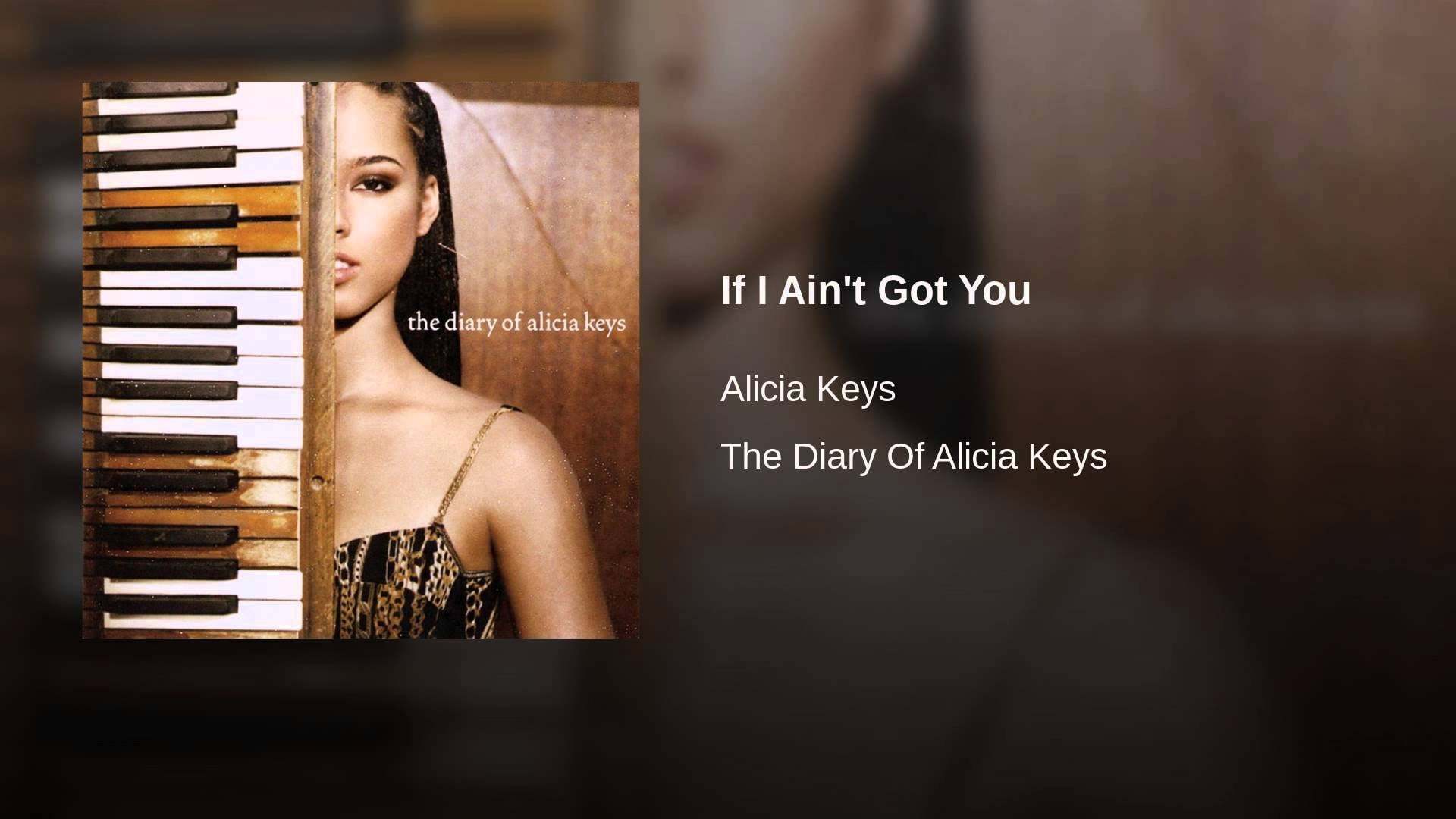 Social Alicia Keys - If I Ain't Got You 