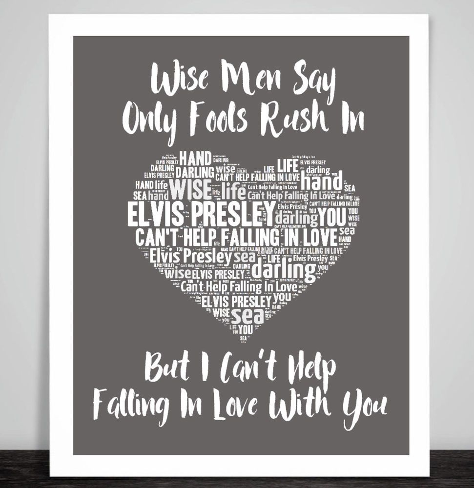 Social Elvis Presley - Can't Help Falling In Love