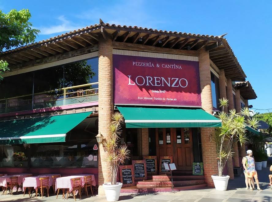 Restaurantes Lorenzo pizzaria e cantina Búzios - RJ