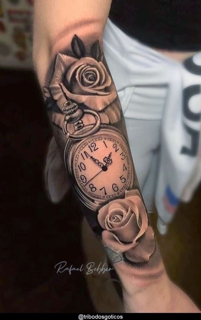 Moda Rose Clock Arm