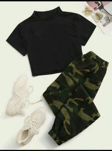 Look militar 💫💚