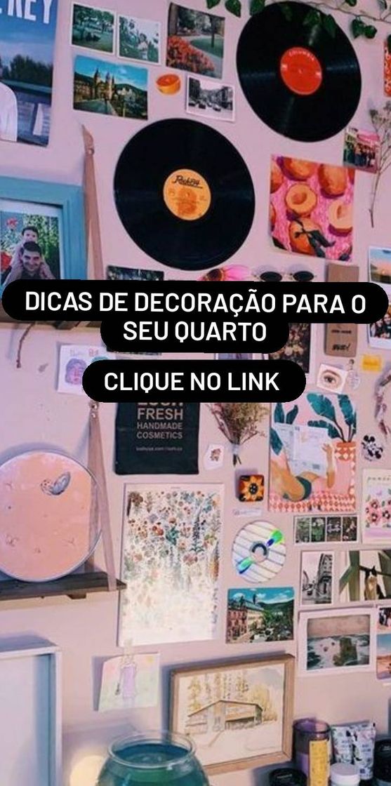 Fashion DECORAÇÃO PARA O QUARTO, SEGUE O LINK ABAIXO: