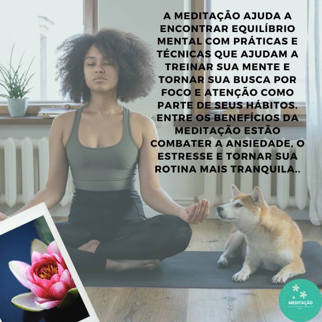 Fashion Ebook :Programa de Meditação para todos os dias, que poderá