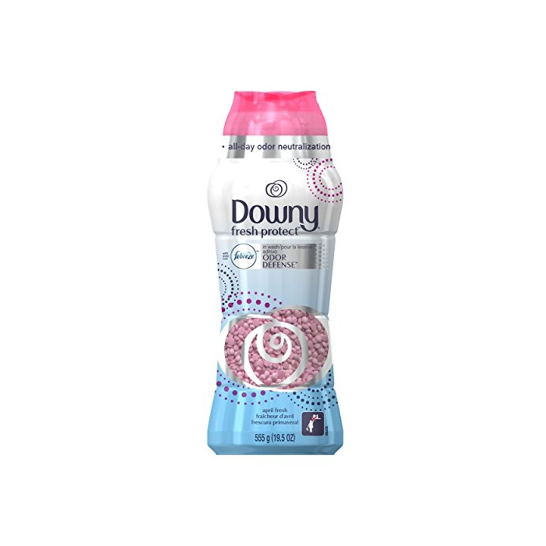 Product Downy Fresh Protect con cuentas aromáticas Febreze en lavado