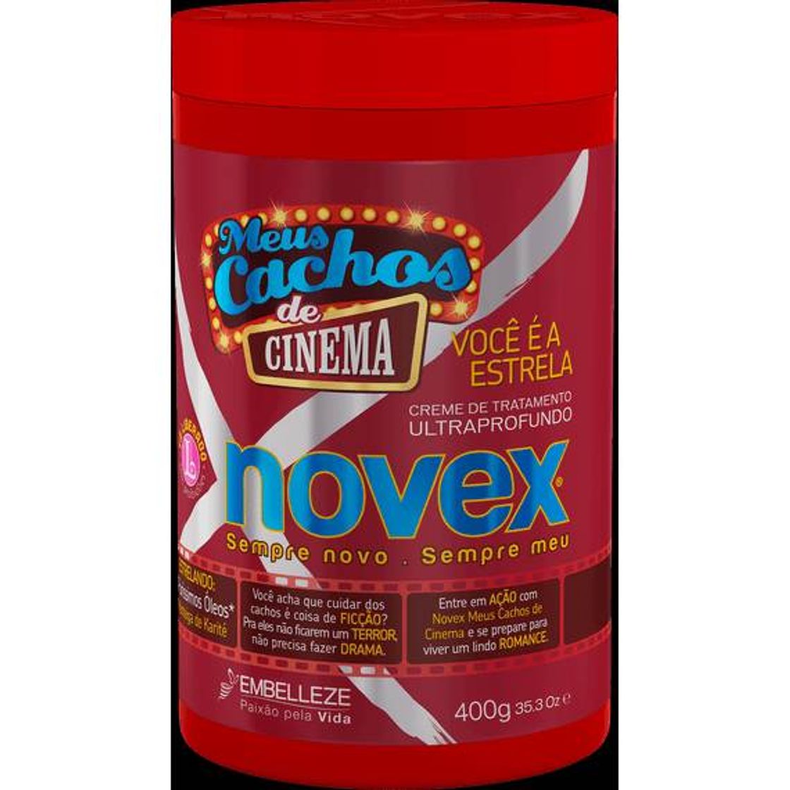 Productos Novex Meus Cachos de Cinema