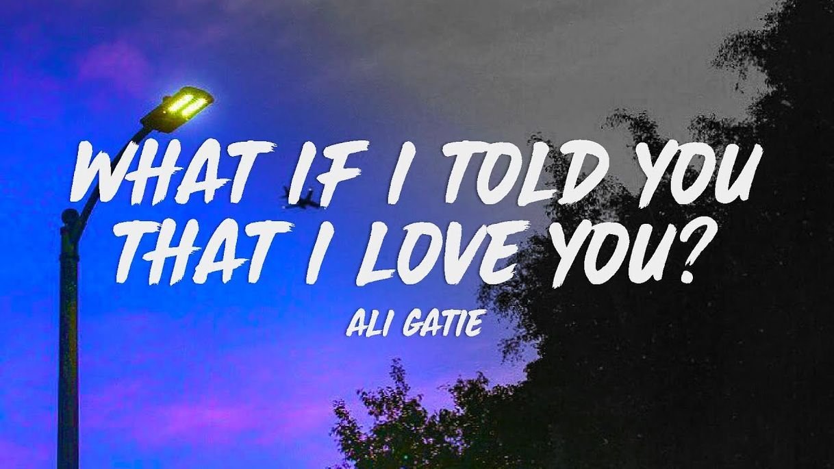 Music What If I Told You That I Love You