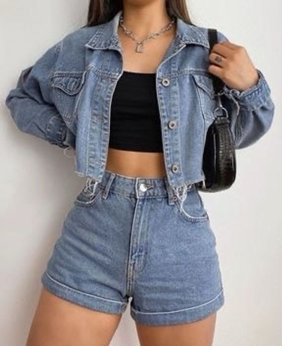 Fashion Combinação de jeans 🥰