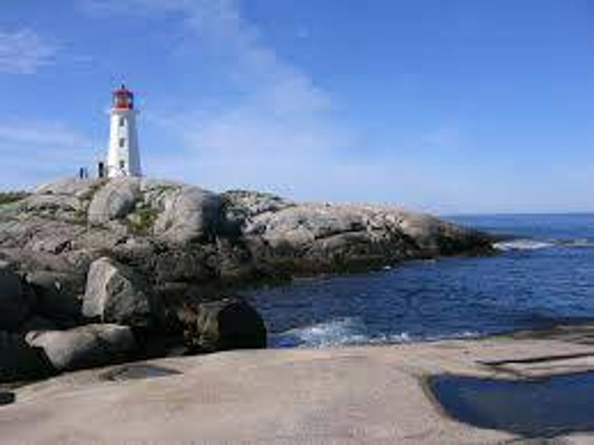 Lugar Peggy's Point Lighthouse