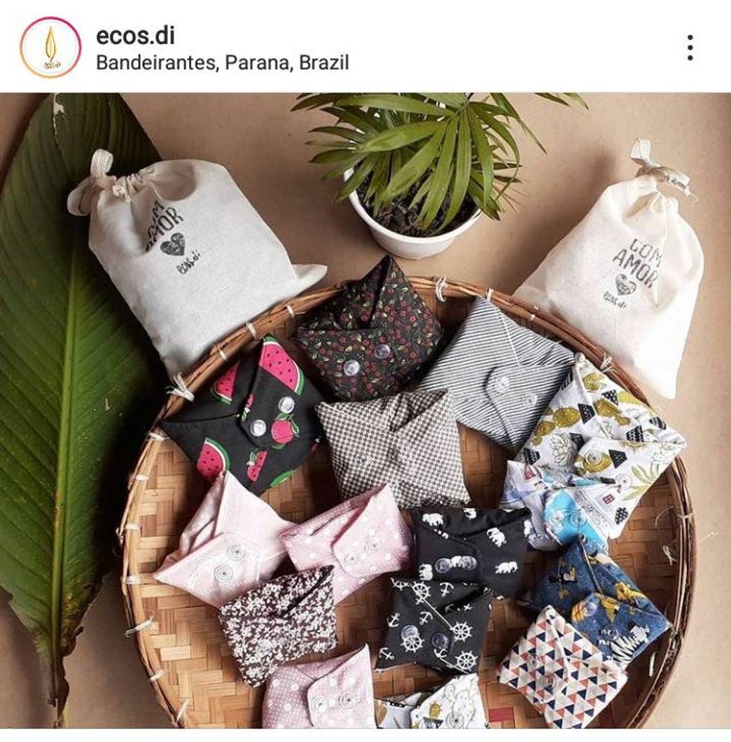 Fashion Gente PÁRA TUDO ! Que maravilha de absorventes ecológicos ! 