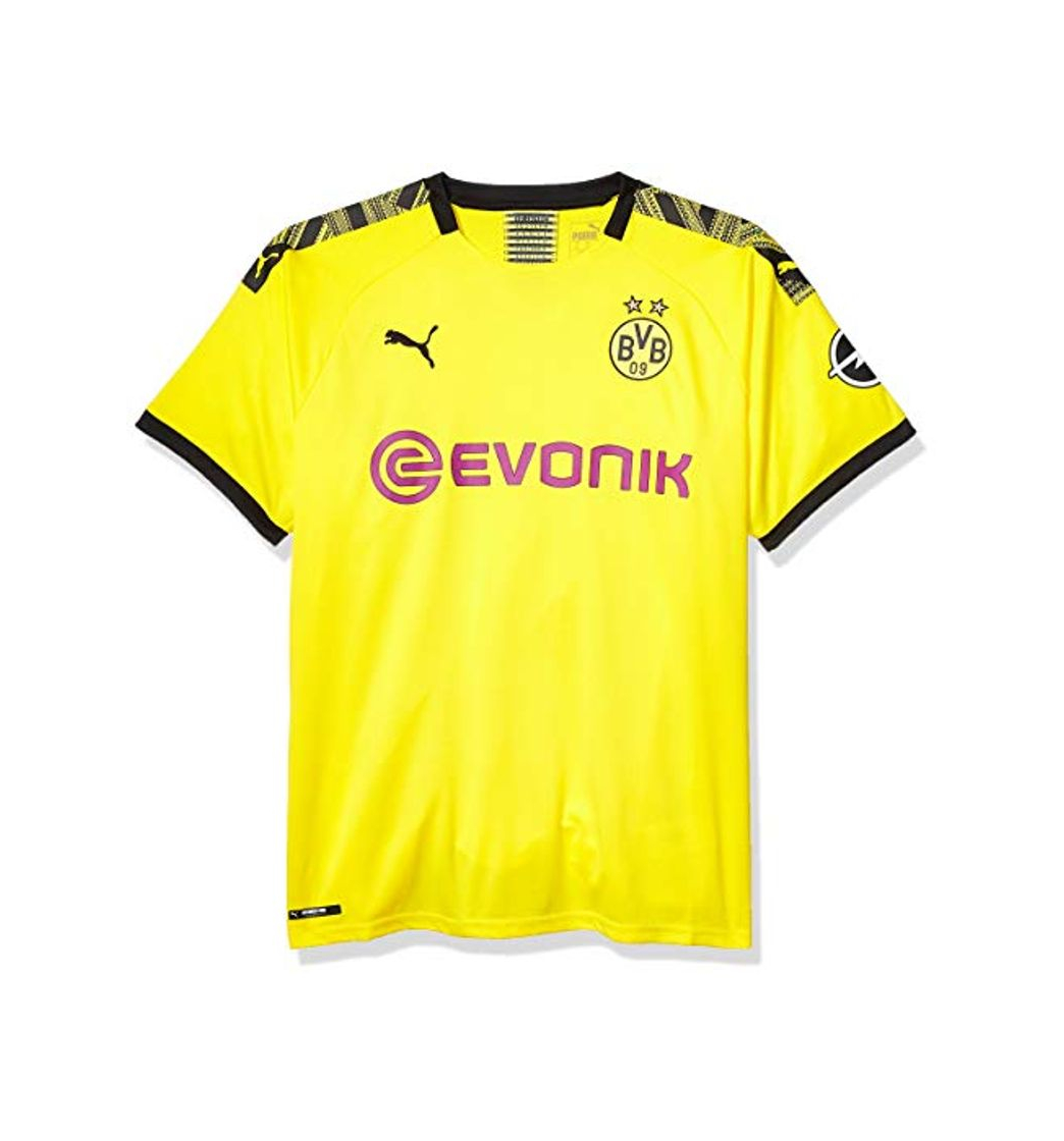 Fitness Puma BVB Inicio Camisa réplica con Logotipo de Evonik con Opel Logo