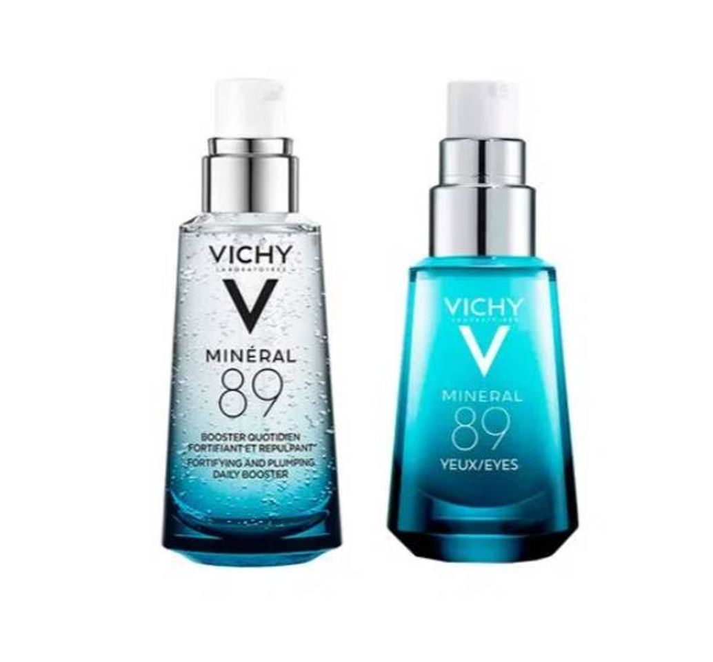 Moda Vichy Mineral 89  - Hidratante Facial + Hidratante p olhos