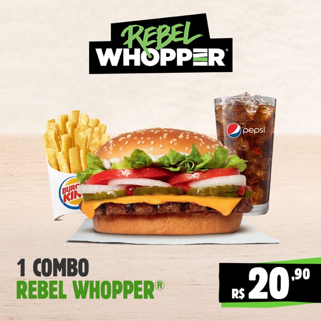 Moda Rebel Whopper