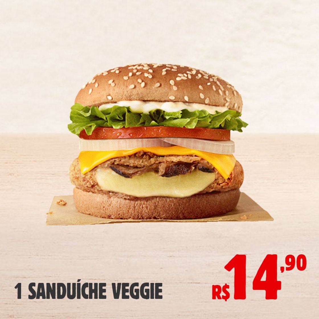 Moda Sanduíche Veggie 