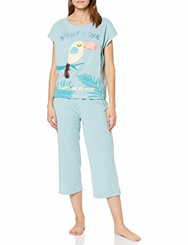 Producto Women's Secret Cozy Animals Ca Toucan PJ FR Conjuntos de Pijama, Verde