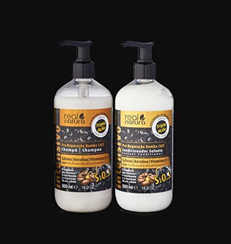 Social Champú y acondicionador BOMBA CAFE S.OS