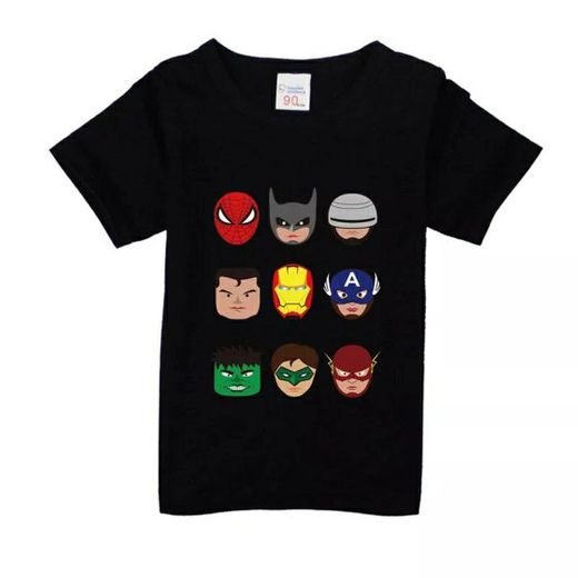 Camiseta niño superhéroe 