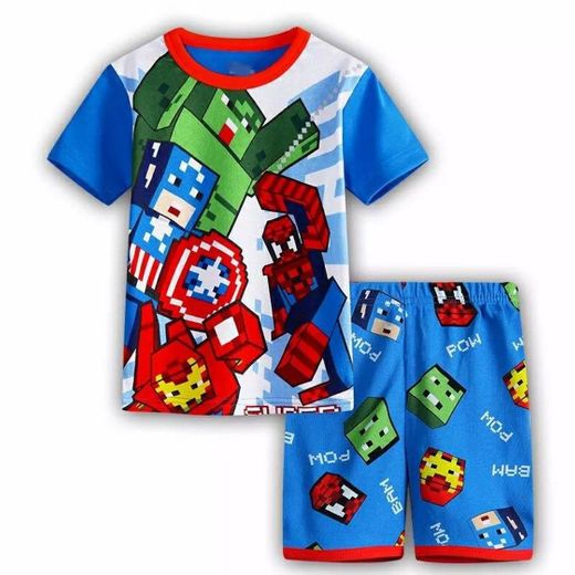 Pijama niño superhéroe 
