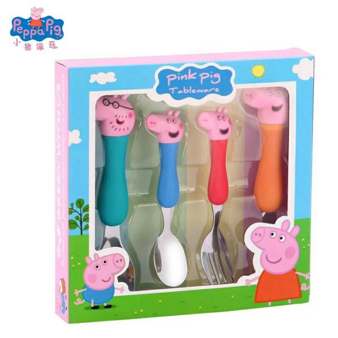 Moda Cubiertos peppa pig 