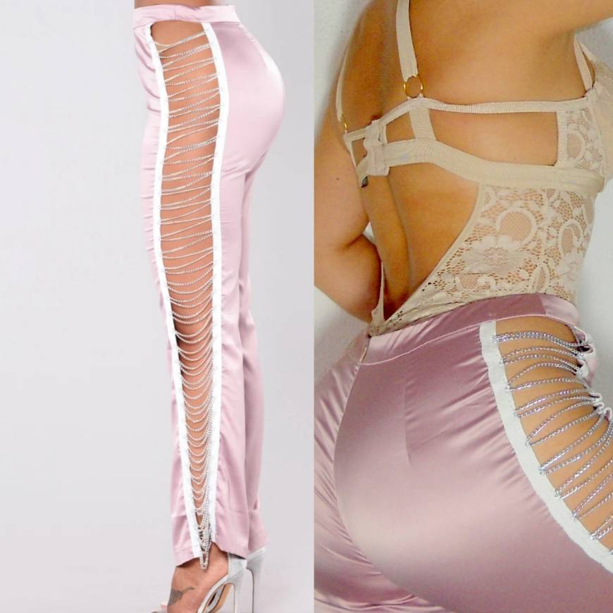 Social Satin pants luxury 