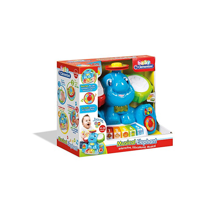 Social Clementoni – 61322 – Musical Elefante