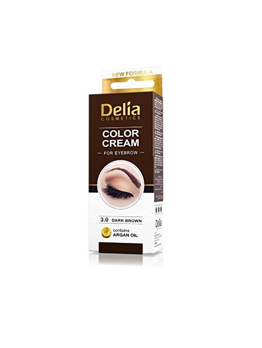 Product Delia Brown Cream for Eyebrow & Eyelashes - 30 ml