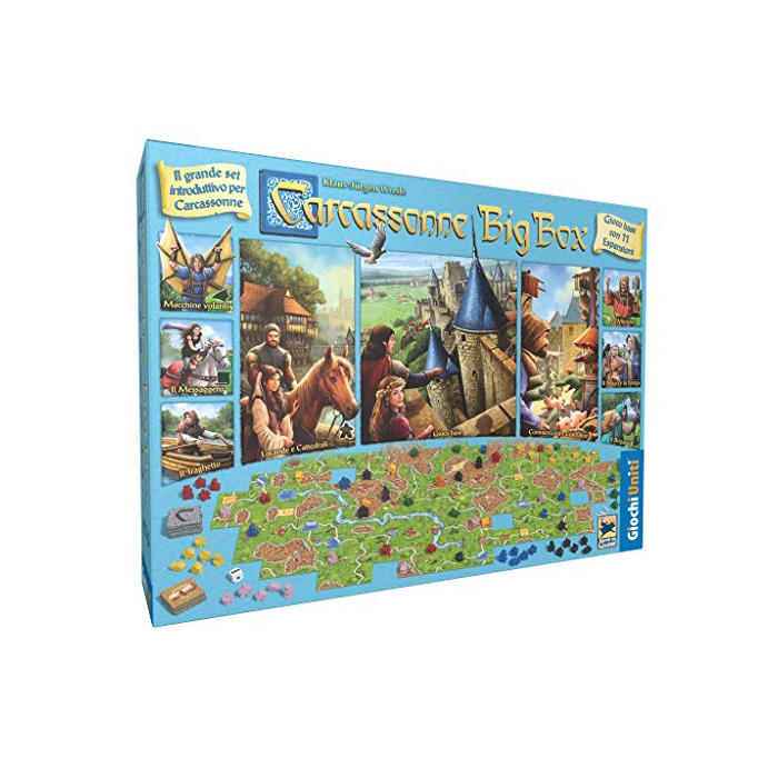 Producto Giochi Uniti Carcassonne Big Box edición 2017