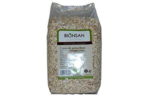 Bionsan Copos De Avena Finos Ecológicos - 4 bolsas de 500gr -Total