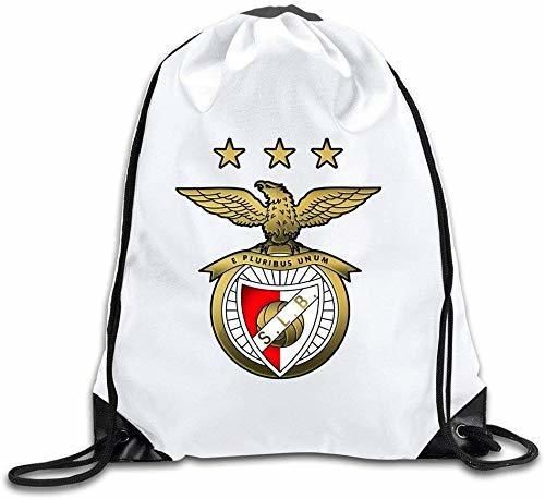 Mochila con cordón Golden Sport Lisboa SL Benfica Logo Drawstring Backpack Bag