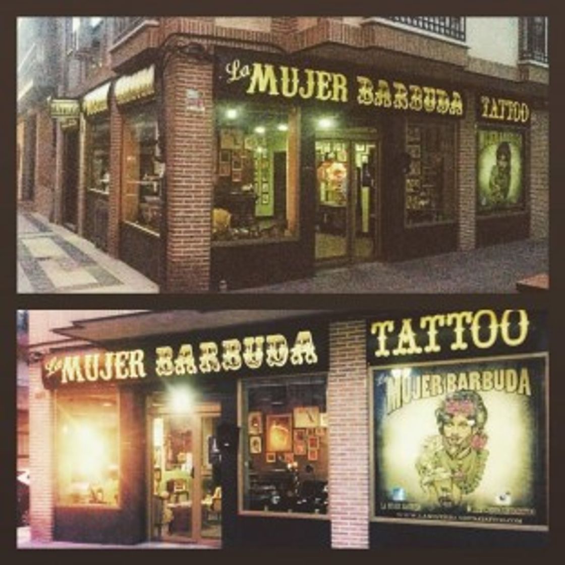 Lugar La Mujer Barbuda Tattoo Shop