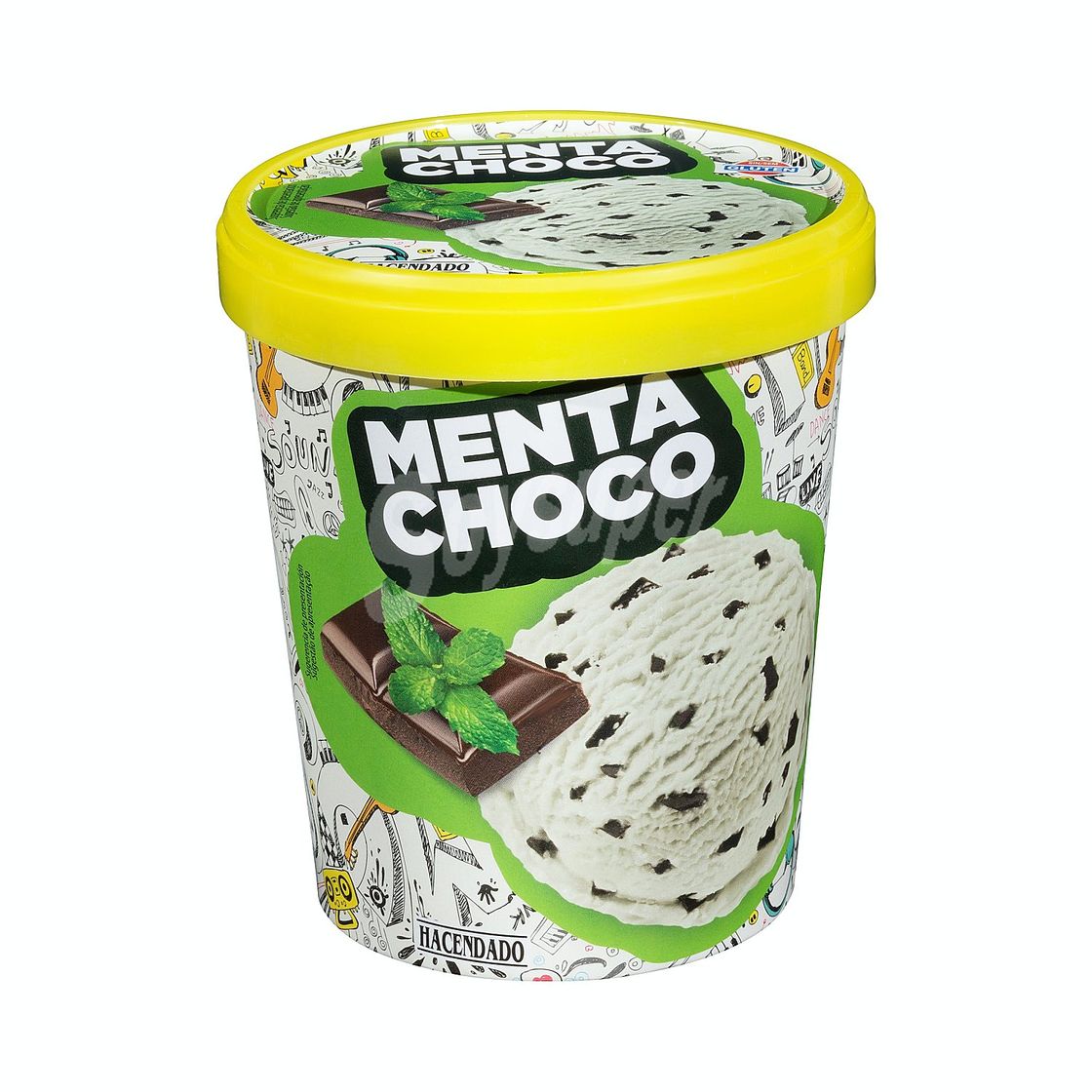 Fashion Helado menta y chocolate Mercadona 