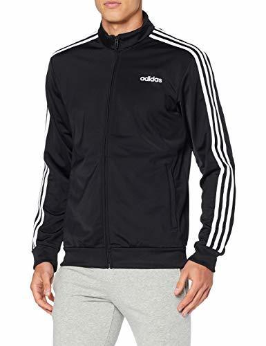 Fitness adidas E 3s TT Tric Caqueta con Cremallera, Hombre, Negro