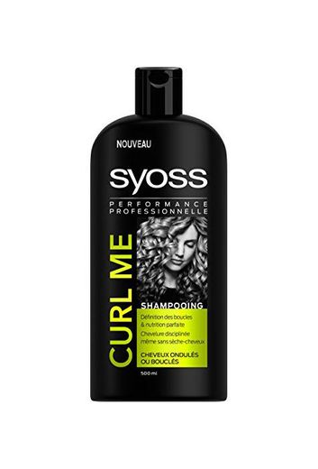 Syoss Champú Curl Me frasco de 500 ml