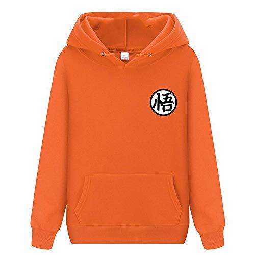 Producto Hombres Mujeres Dragon Ball Sudadera con Capucha de Manga Larga Jumper Goku