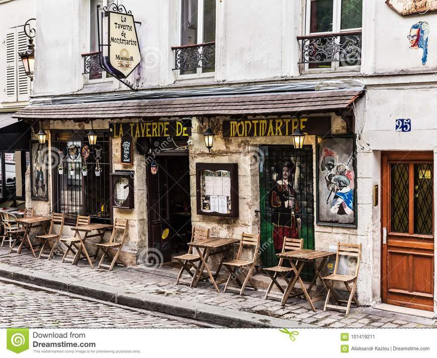 Restaurantes La Taverne de Montmartre