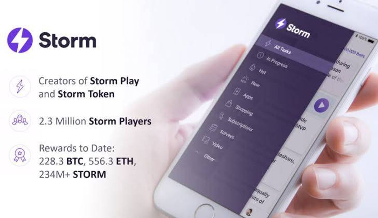 App Stormx ... Afim de alguns tokens?