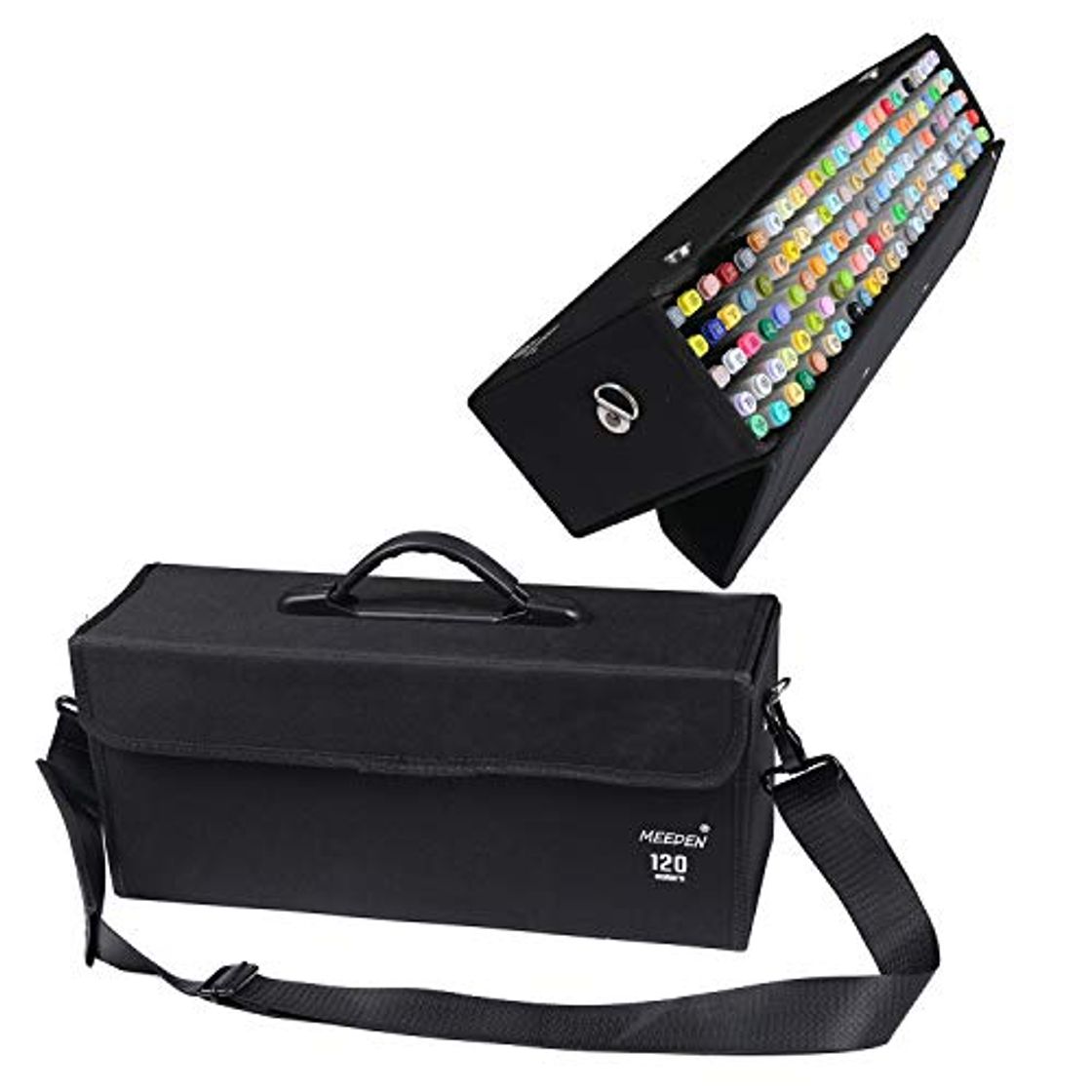 Funda profesional de transporte para subrayadores MEEDEN con 120
