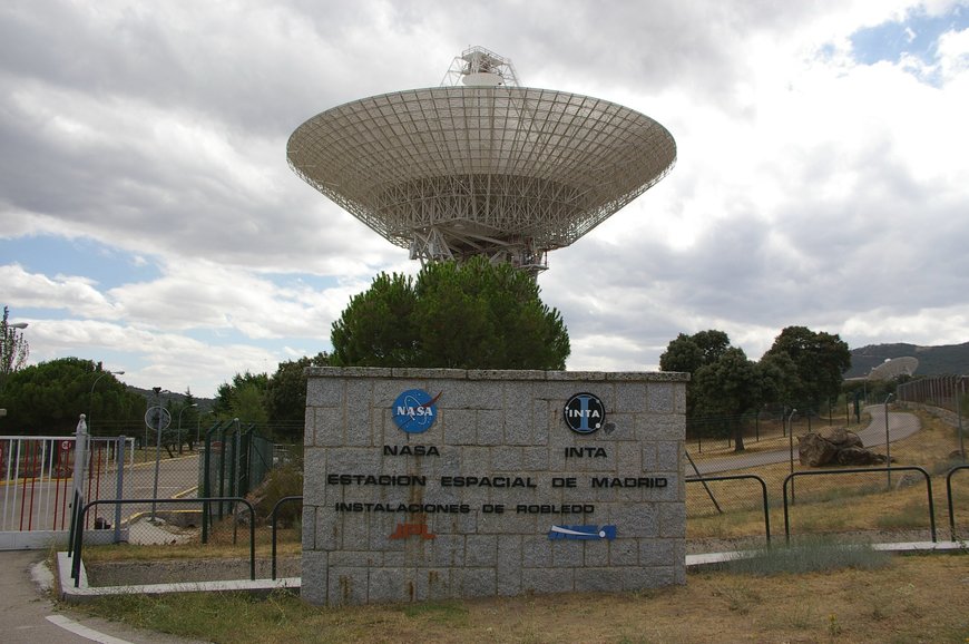 Lugar Estacion Espacial de Madrid NASA