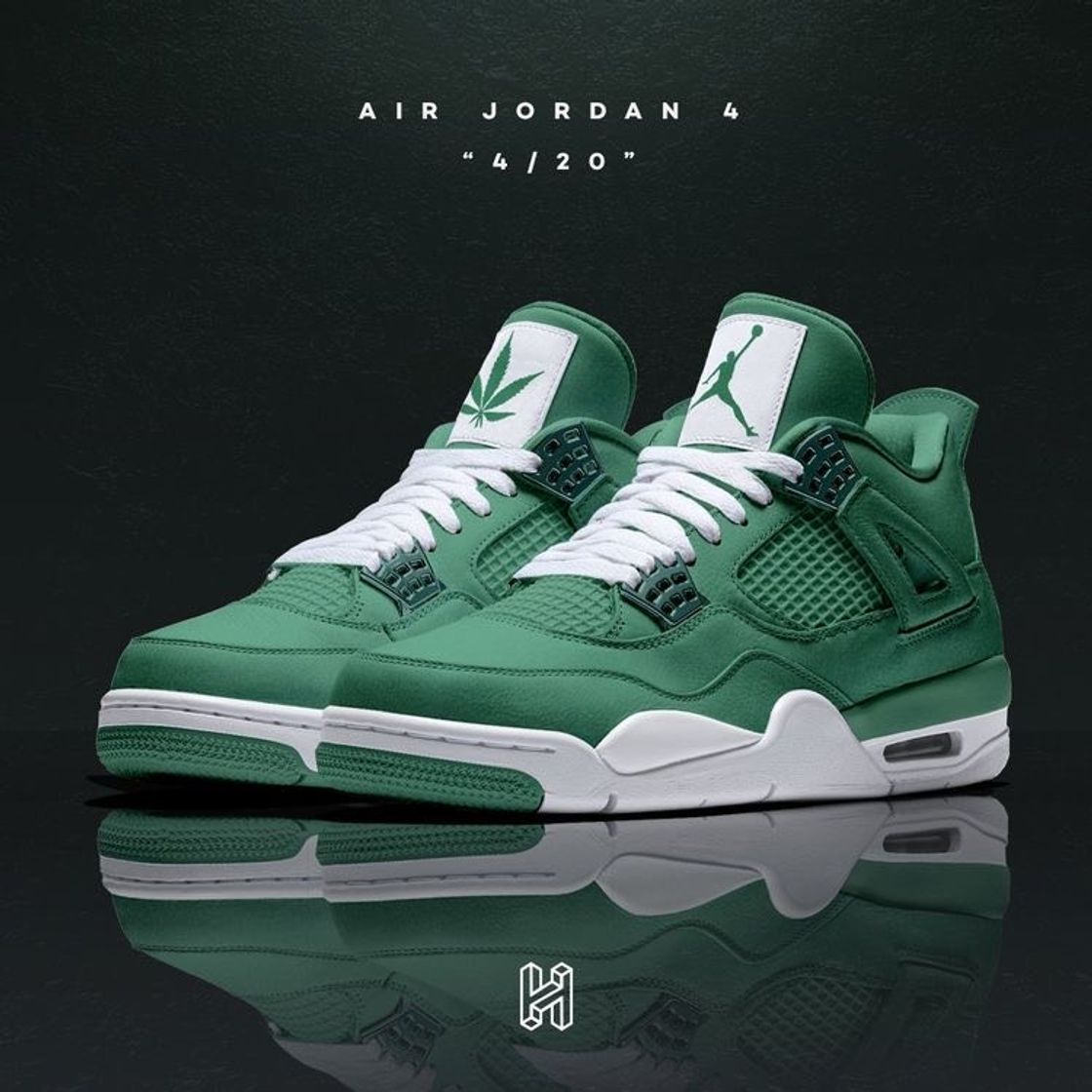 Fashion Air Jordan 4- 4/20 HOUSE OF HEAT