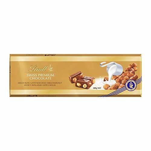 Tableta Lindt Gama Oro Chocolate con Leche y Avellanas