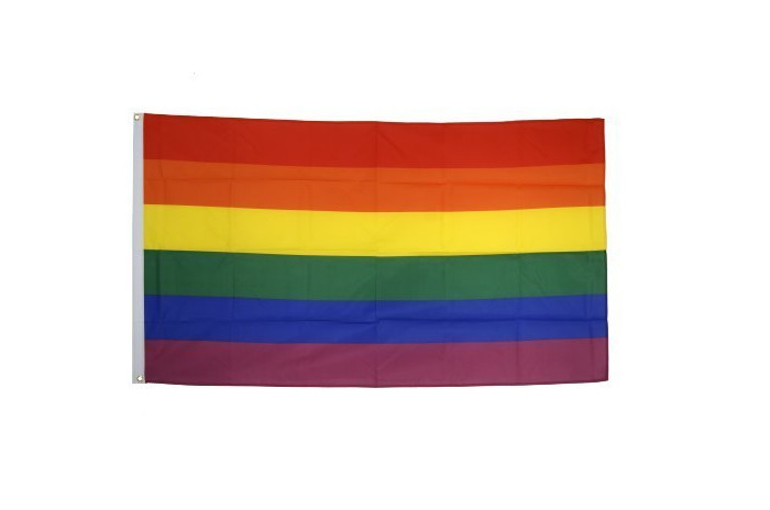 Social AZ FLAG Bandera Arcoiris 150x90cm
