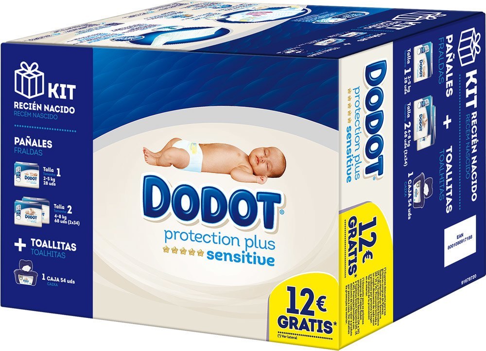 Fashion Dodot Kit Récem Nascido Sensitive