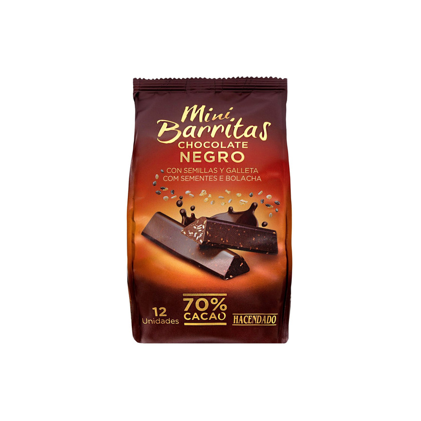 Mini barritas Chocolate Negro