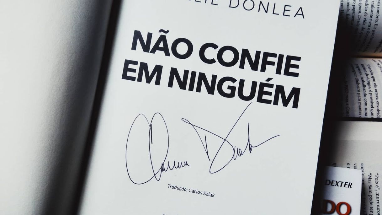 Books Não confie em ninguém