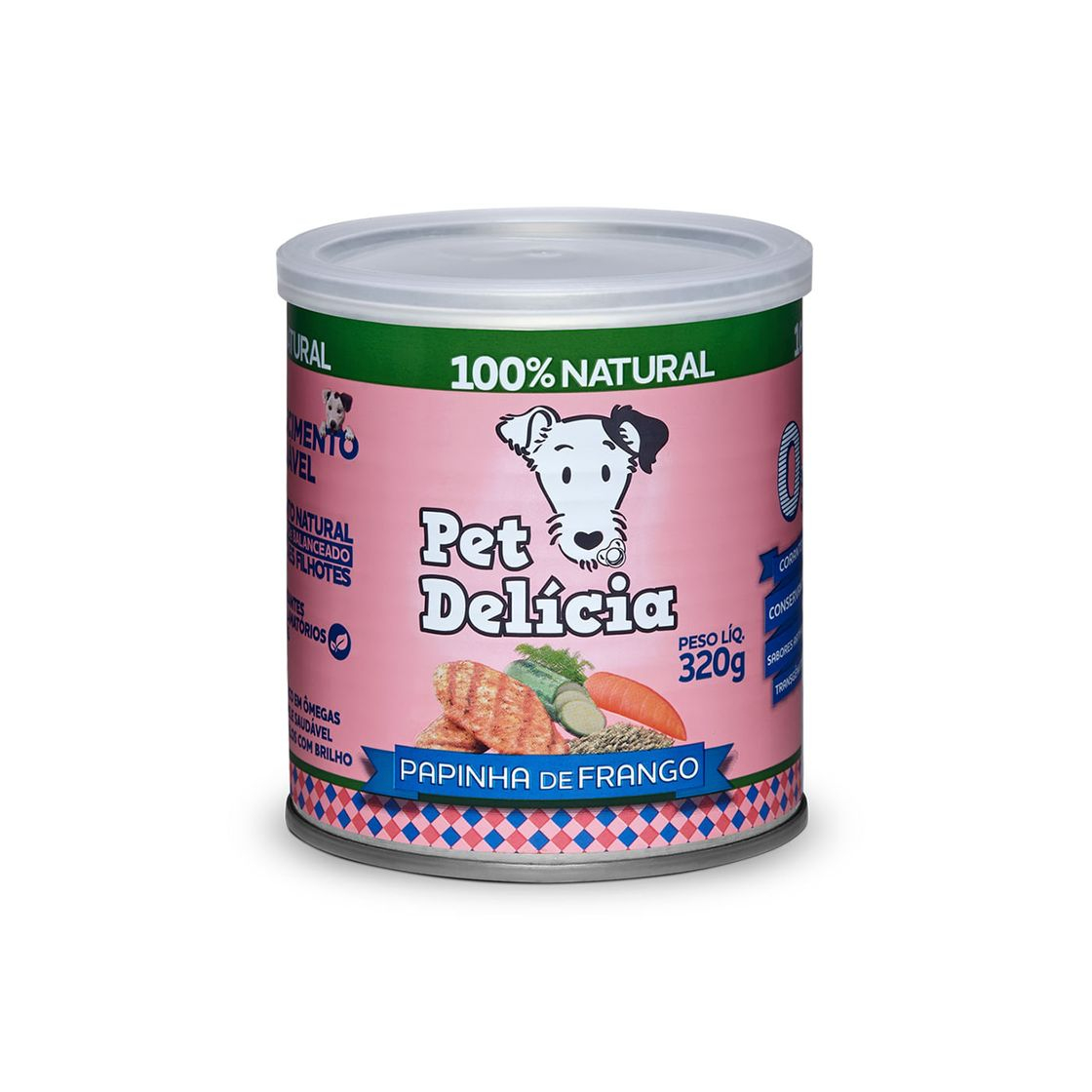 Product Alimento Úmido Pet Delícia Papinha de Frango comida de verdade