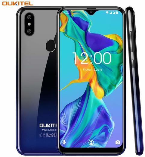 OUKITEL C15 Pro+ Dual 4G Smartphone Libre de 6.1" 19.5:9 HD+ Water-Drop