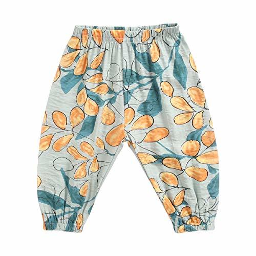 Product Sanlutoz Las Flores Pantalones de niñas Verano Pantalones Largos de bebé para