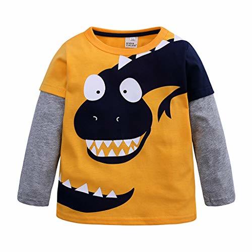 Producto Mitlfuny Primavera Otoño Ropa de Bebé Niñas Niños Camisetas de Manga Larga